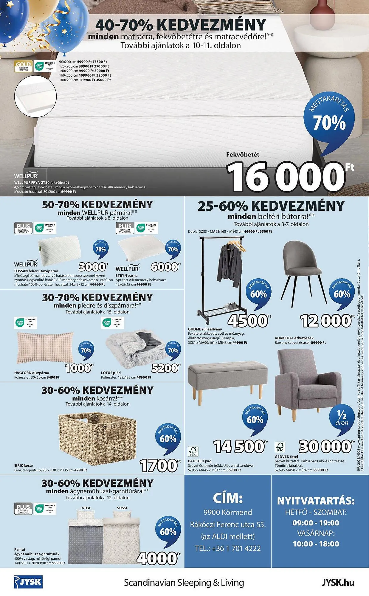 Katalógus JYSK akciós újság augusztus 20.-tól augusztus 31.-ig 2025. - Oldal 16