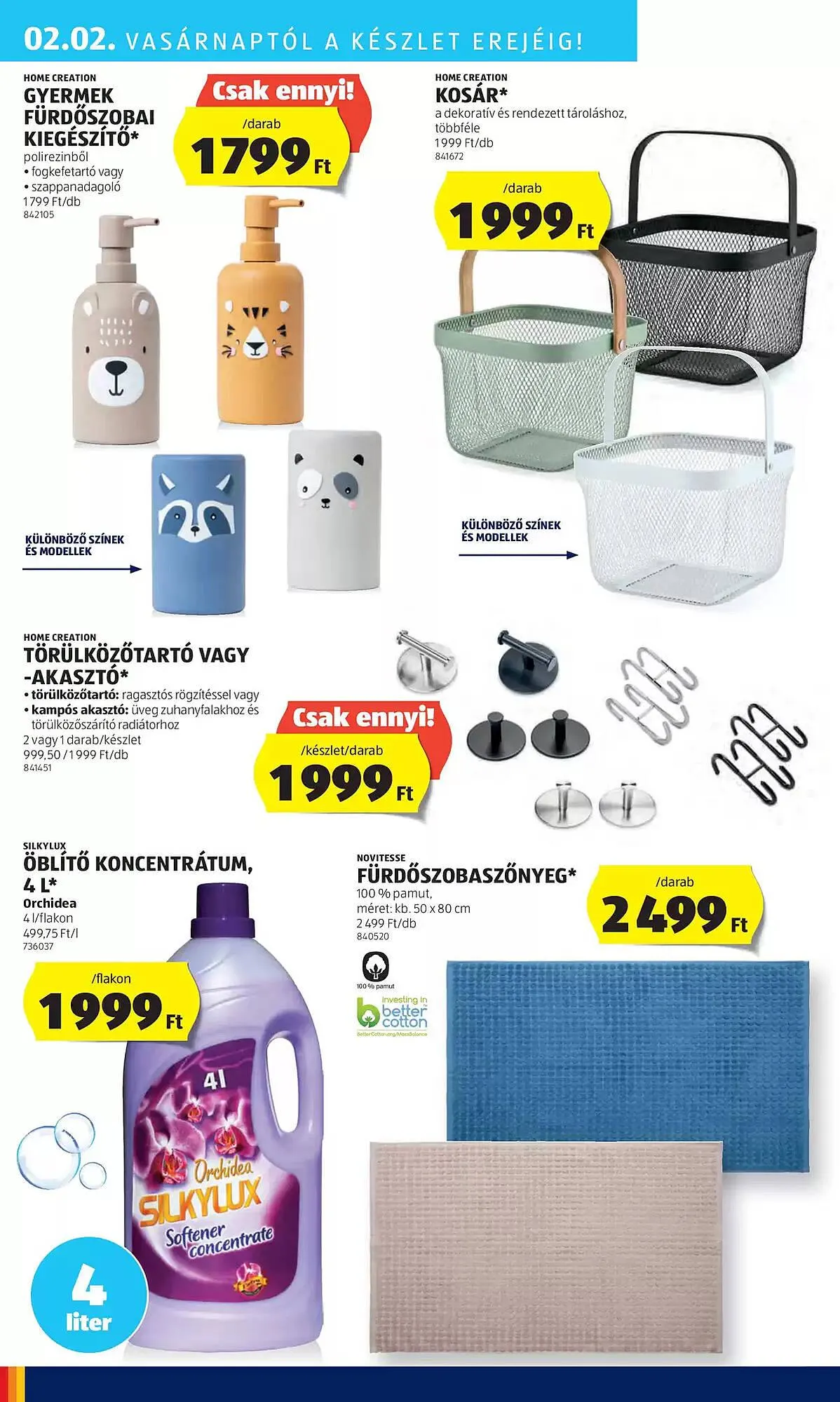 Katalógus ALDI akciós újság január 30.-tól február 5.-ig 2025. - Oldal 44