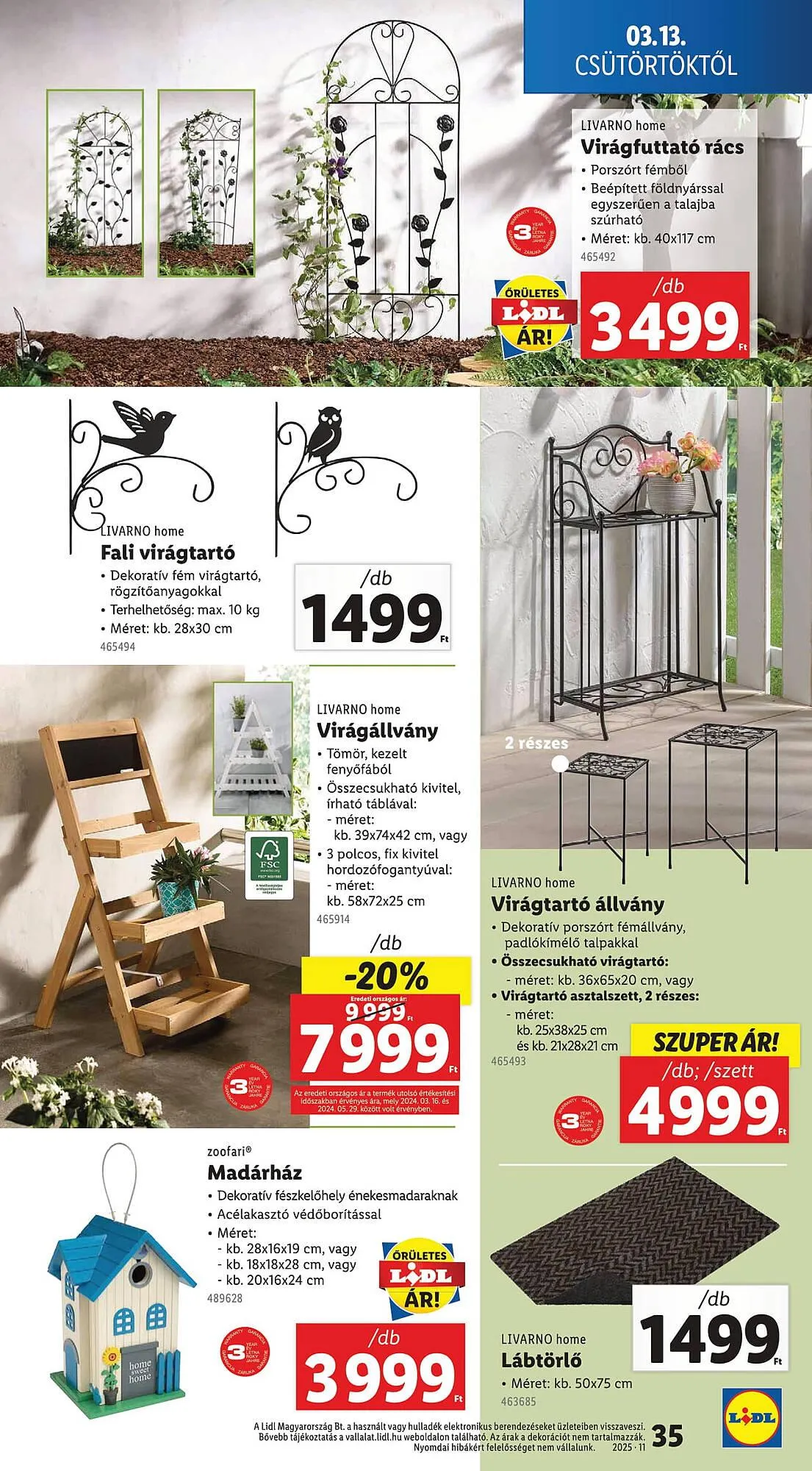 Katalógus Lidl akciós újság március 13.-tól március 19.-ig 2025. - Oldal 35