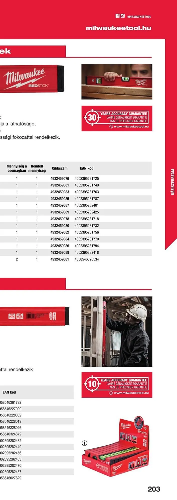 Katalógus Milwaukee akciós újság szeptember 16.-tól december 31.-ig 2025. - Oldal 405