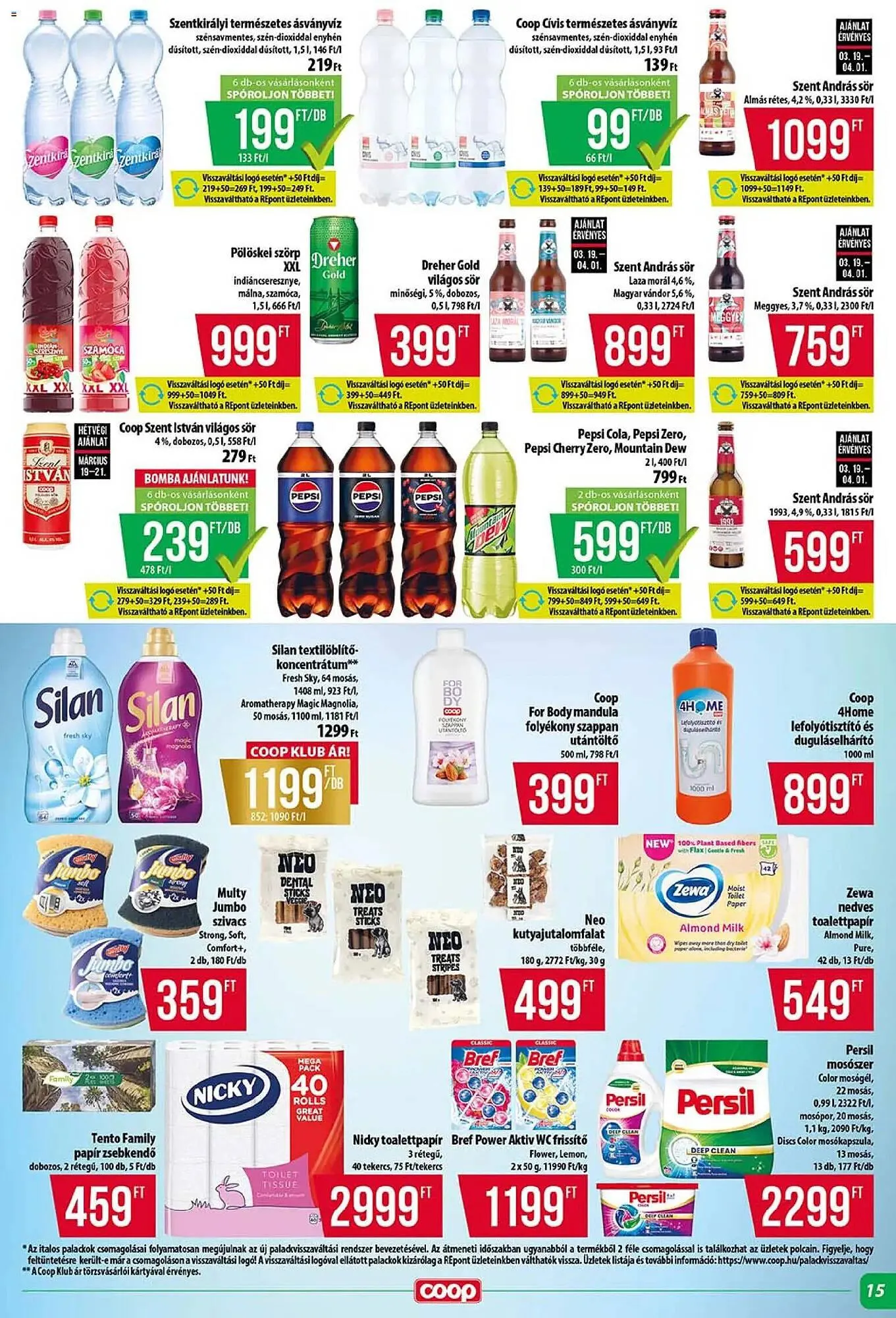 Katalógus Coop akciós újság március 19.-tól március 25.-ig 2026. - Oldal 15