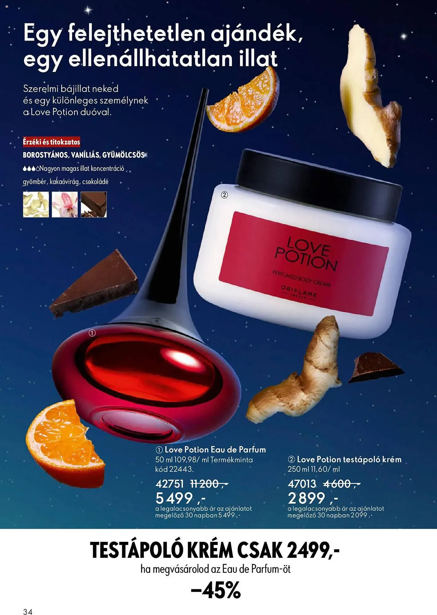 Katalógus Oriflame katalógus december 3.-tól december 23.-ig 2025. - Oldal 34