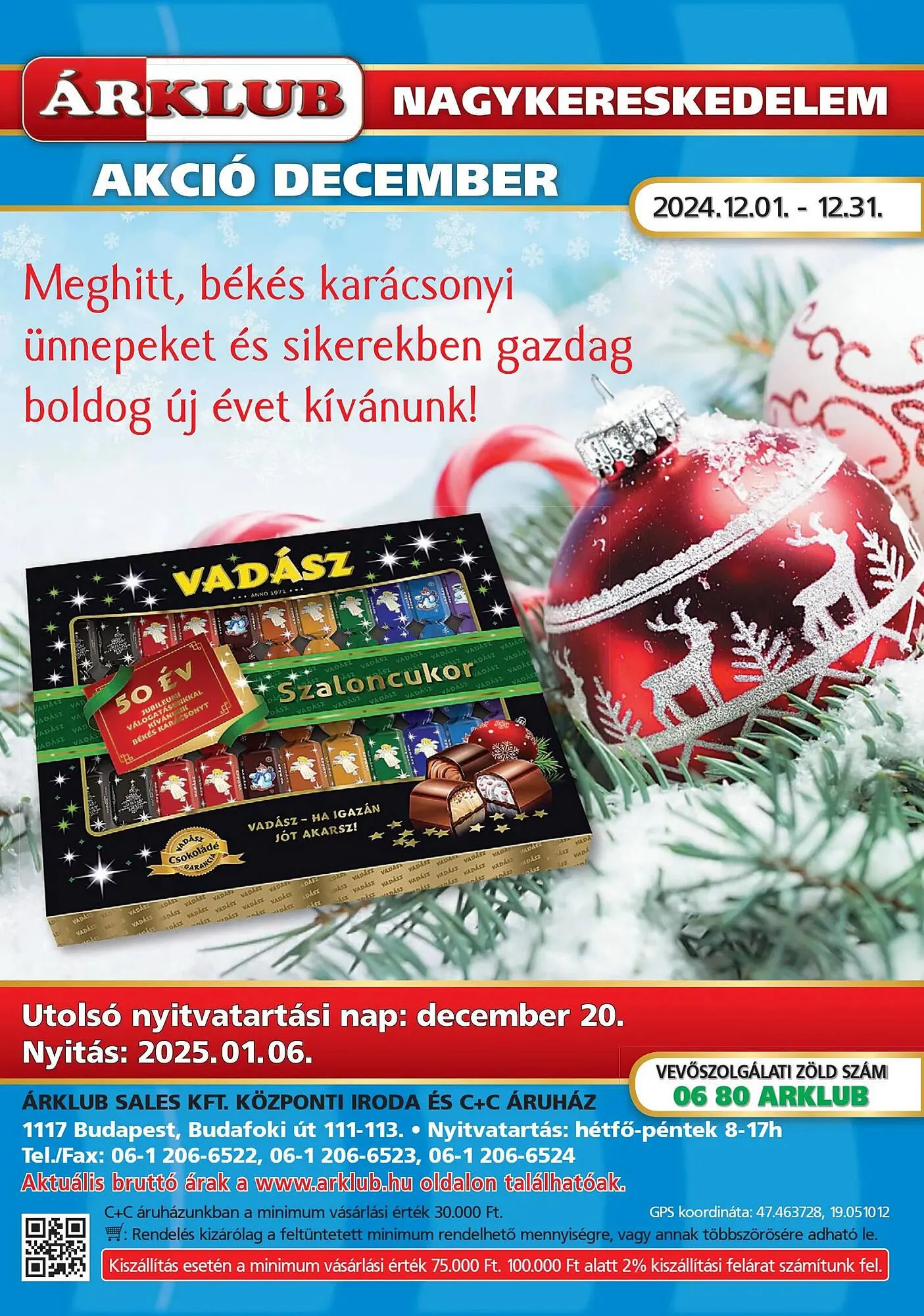 ÁRKLUB akciós újság - 1