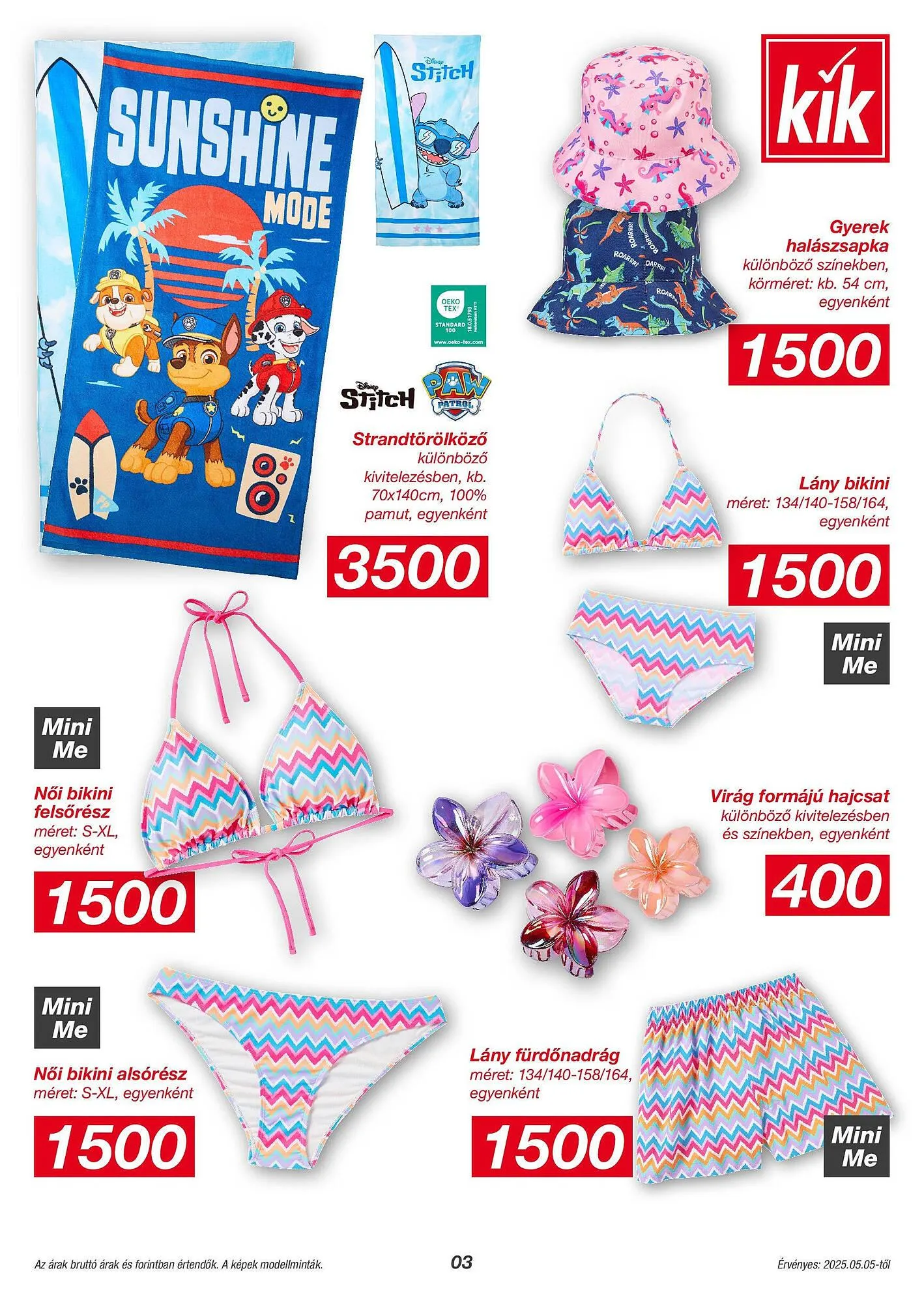 Katalógus Kik akciós újság május 5.-tól május 25.-ig 2025. - Oldal 3
