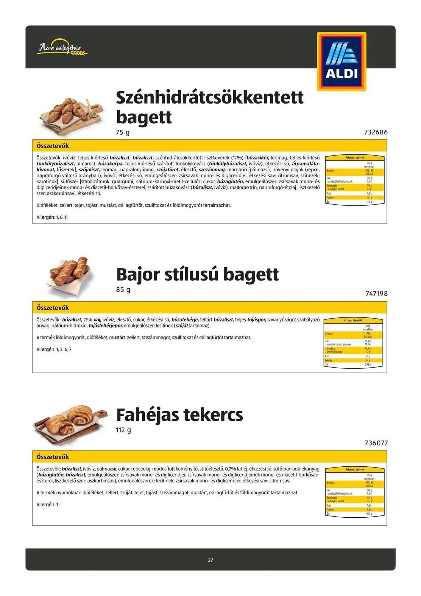 Katalógus ALDI akciós újság július 16.-tól január 20.-ig 2026. - Oldal 27