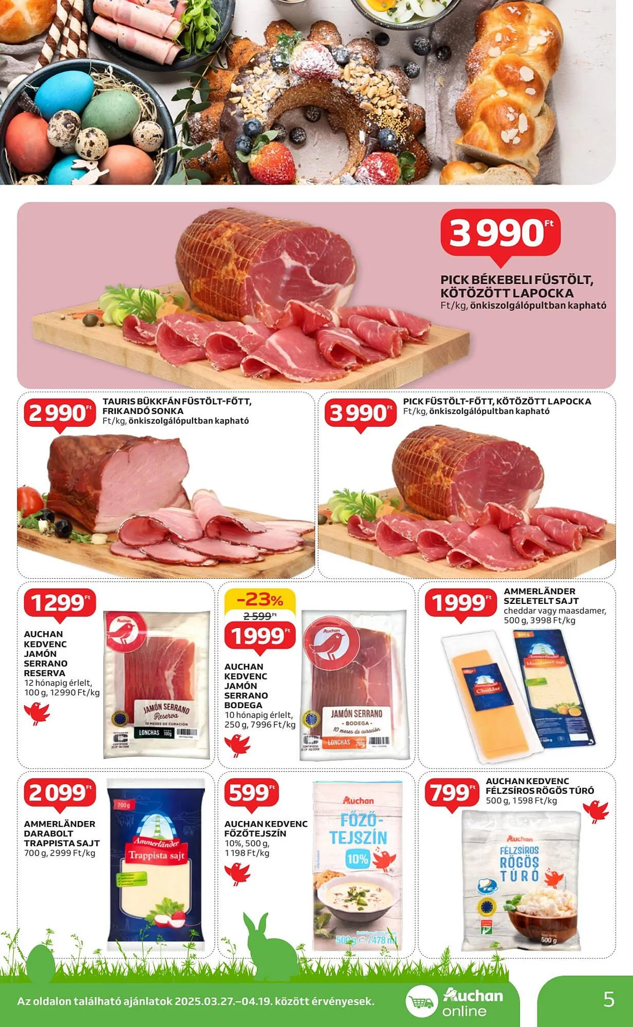 Katalógus Auchan akciós újság március 27.-tól április 2.-ig 2025. - Oldal 5