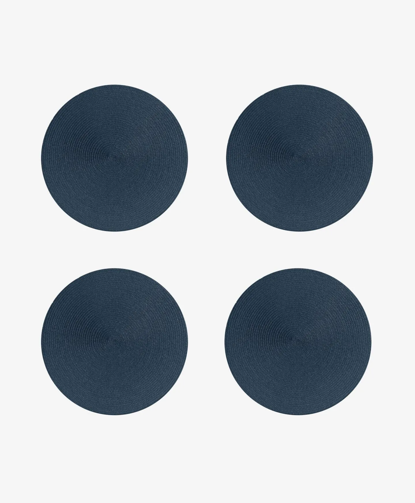 fekete 4 darabos tányéralátét szett