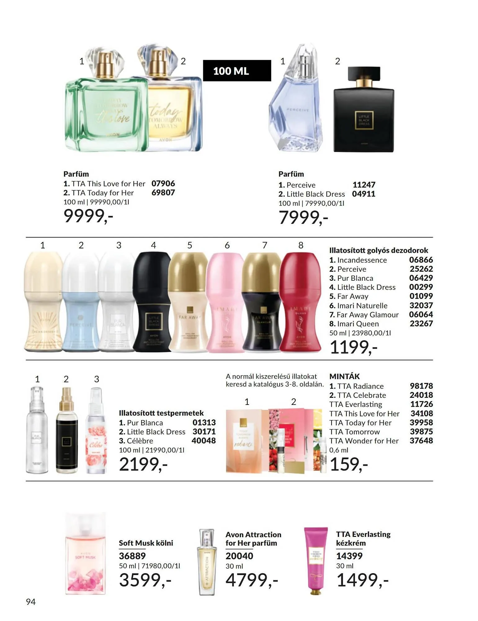 Katalógus AVON akciós újság március 1.-tól március 31.-ig 2025. - Oldal 94