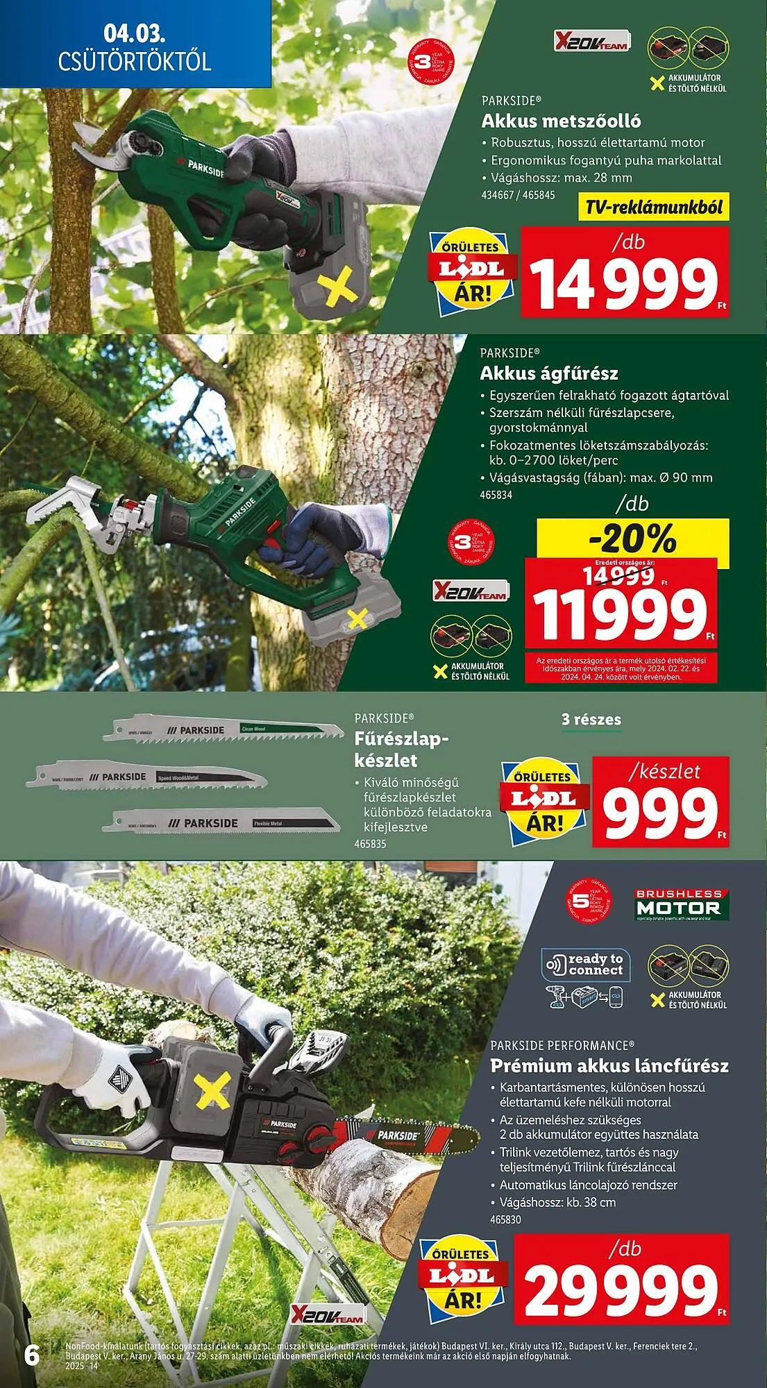 Katalógus Lidl akciós újság április 3.-tól április 9.-ig 2025. - Oldal 6