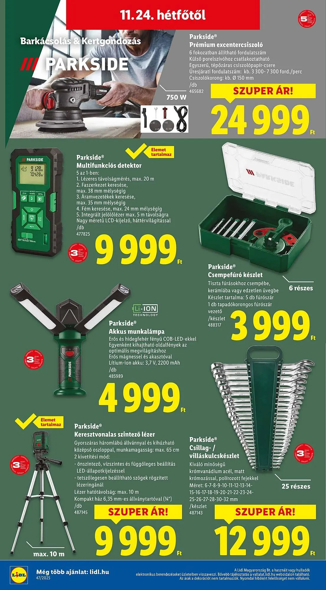 Katalógus Lidl akciós újság november 20.-tól november 26.-ig 2025. - Oldal 16