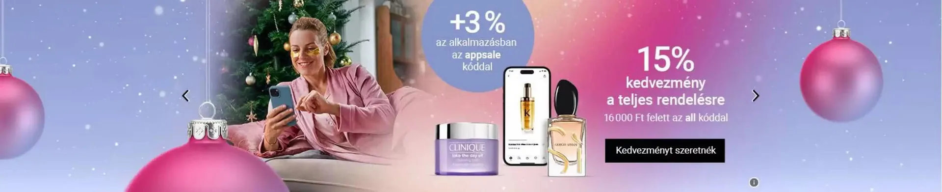 15% kedvezmény a teljes rendelésre - 1