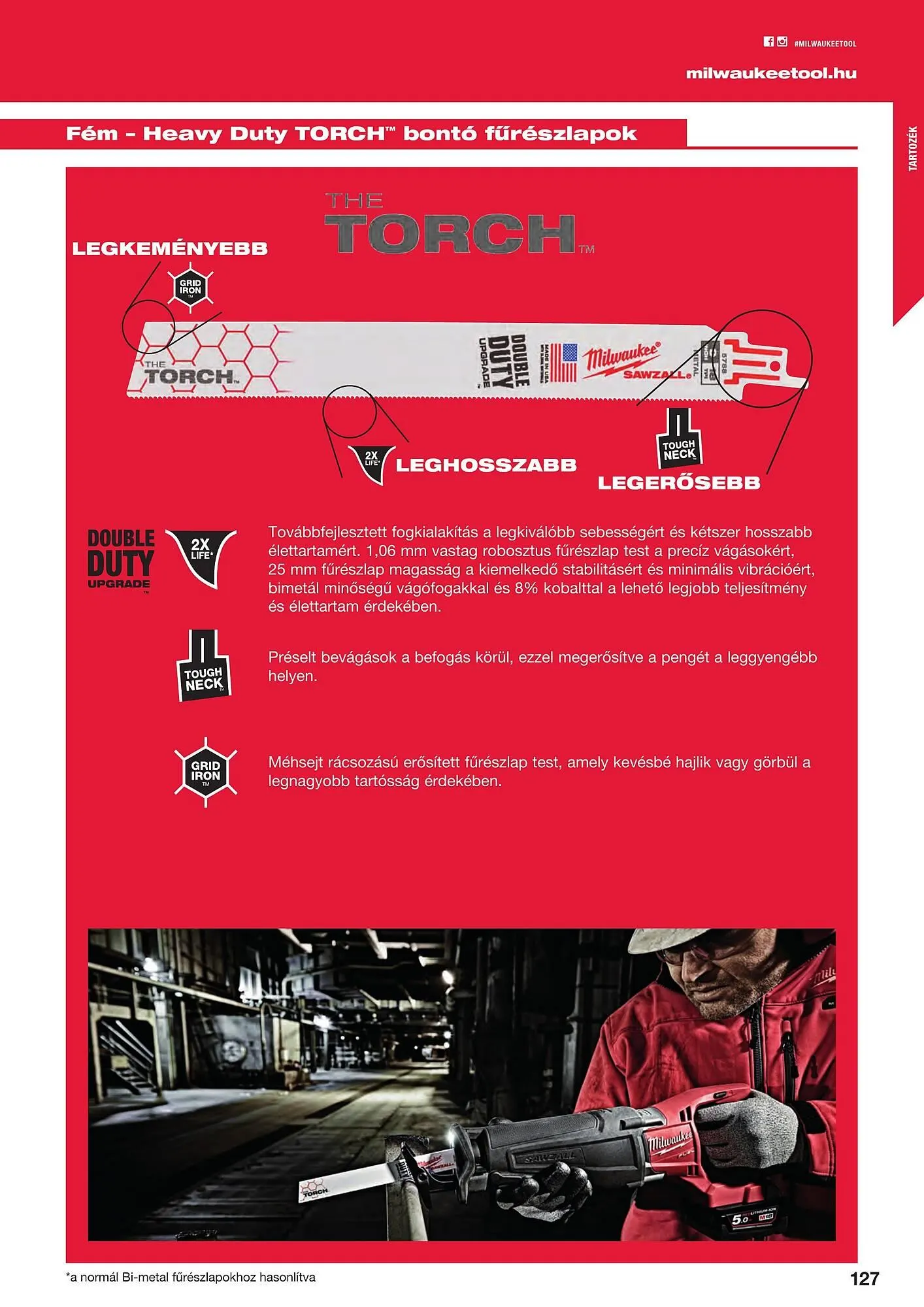 Katalógus Milwaukee akciós újság szeptember 16.-tól december 31.-ig 2025. - Oldal 127