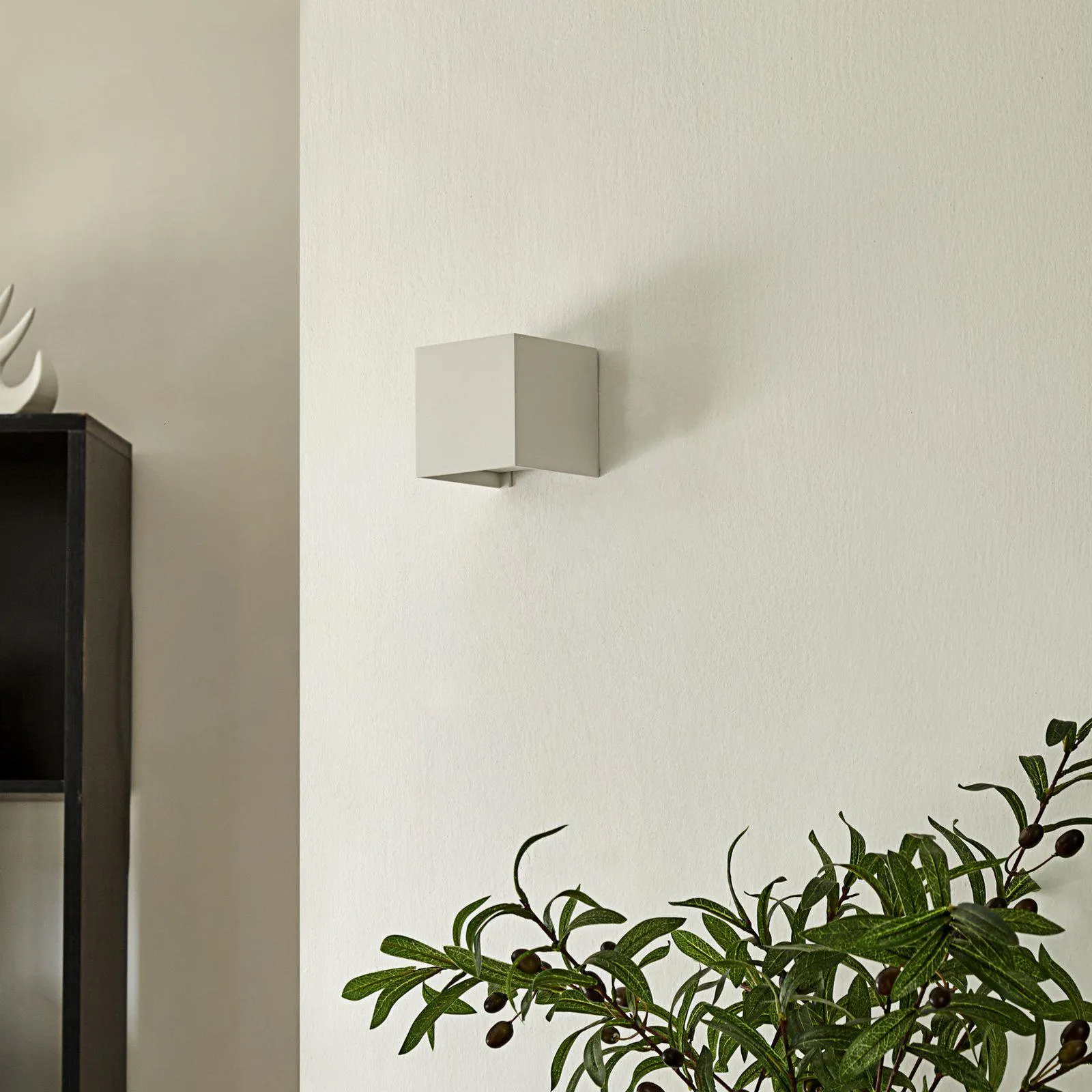 Zuzana fali lámpa, fehér, szögletes, G9