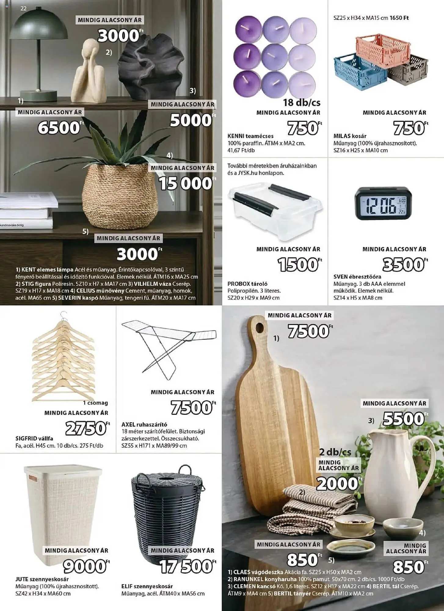 Katalógus JYSK akciós újság március 4.-tól április 7.-ig 2026. - Oldal 22