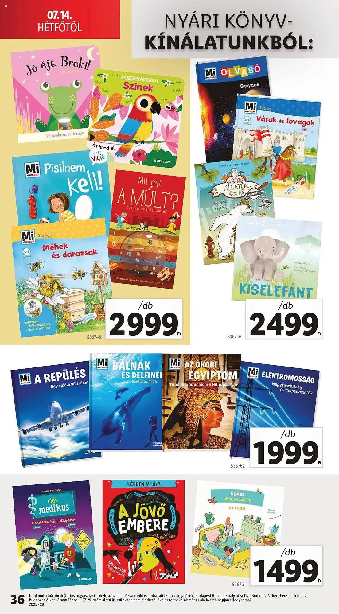 Katalógus Lidl akciós újság július 10.-tól július 16.-ig 2025. - Oldal 36