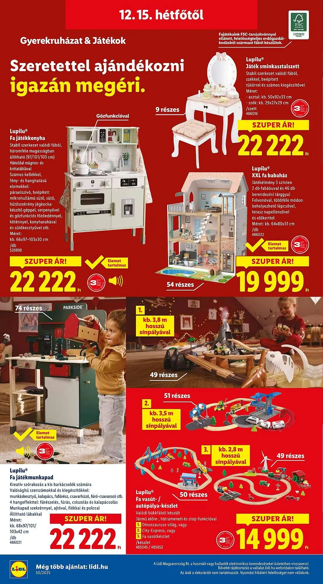 Katalógus Lidl akciós újság december 11.-tól december 17.-ig 2025. - Oldal 52