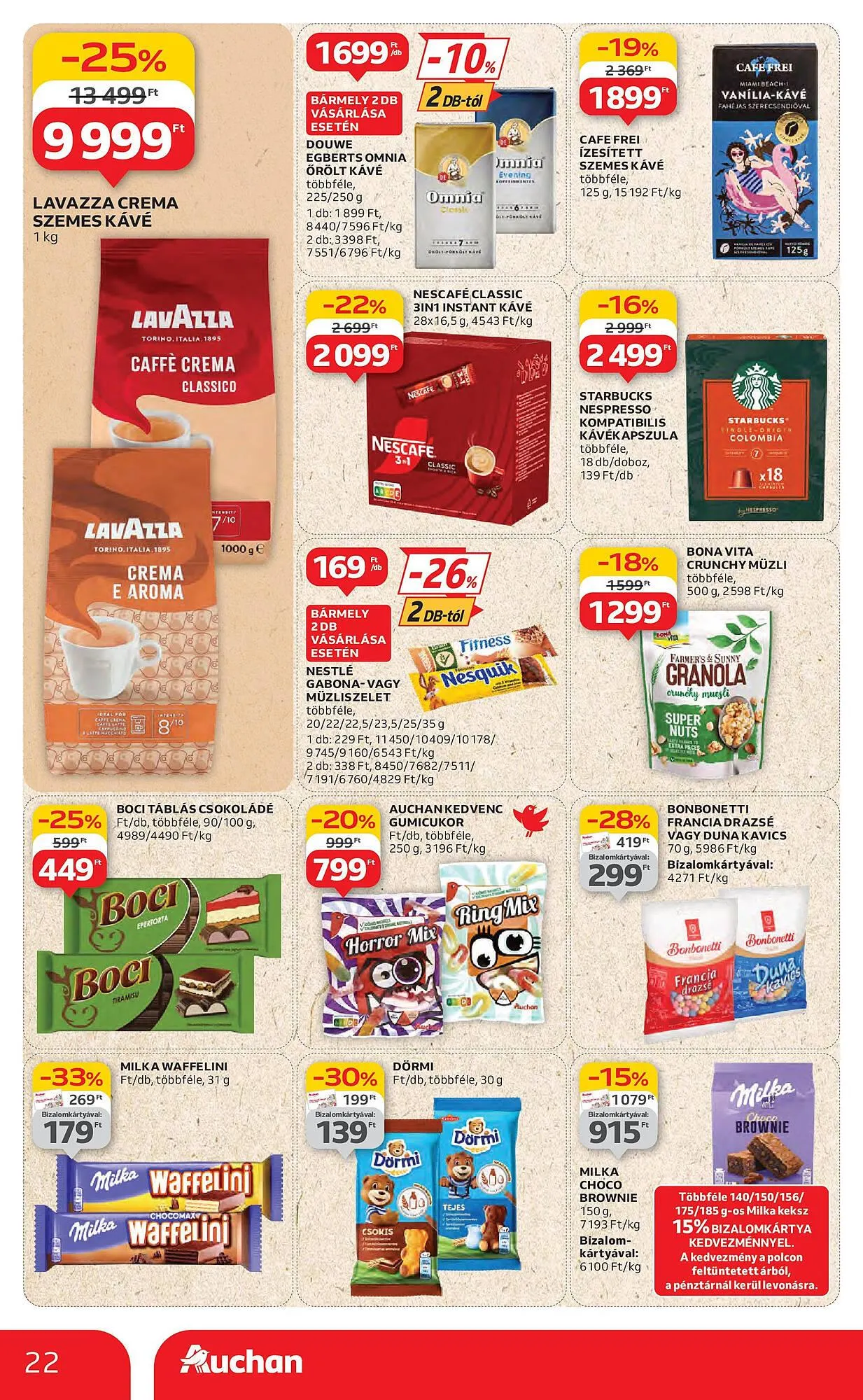 Katalógus Auchan akciós újság június 19.-tól június 25.-ig 2025. - Oldal 22