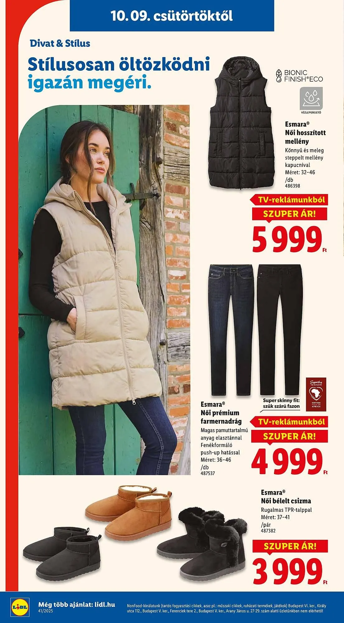 Katalógus Lidl akciós újság október 9.-tól október 15.-ig 2025. - Oldal 32