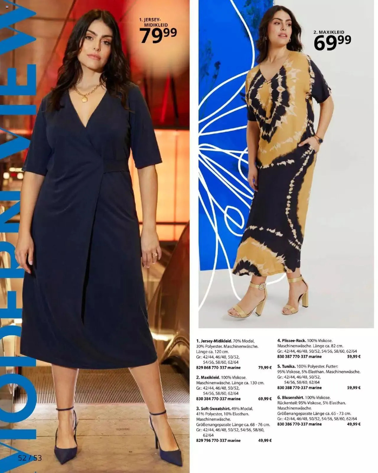 Katalógus Ulla Popken Akciós újság július 1.-tól július 31.-ig 2024. - Oldal 52