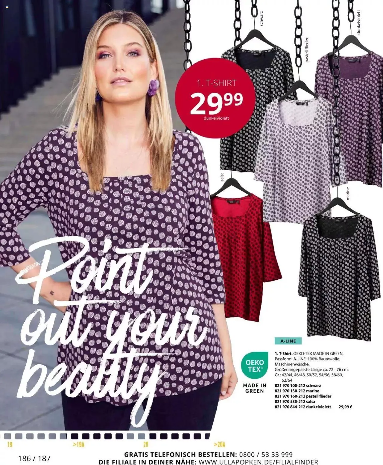 Katalógus Ulla Popken Akciós újság október 1.-tól október 31.-ig 2023. - Oldal 186