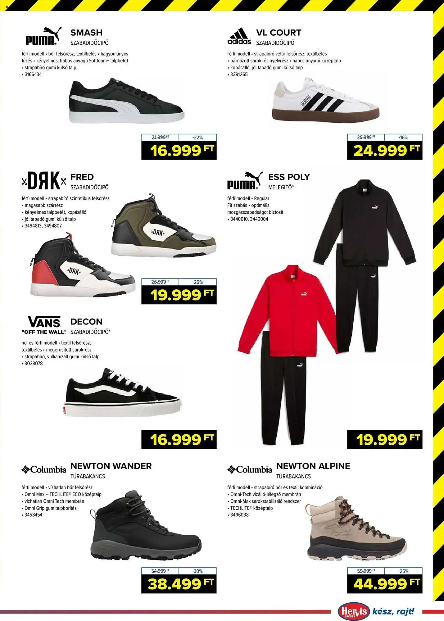 Katalógus Hervis akciós újság december 16.-tól január 4.-ig 2026. - Oldal 9