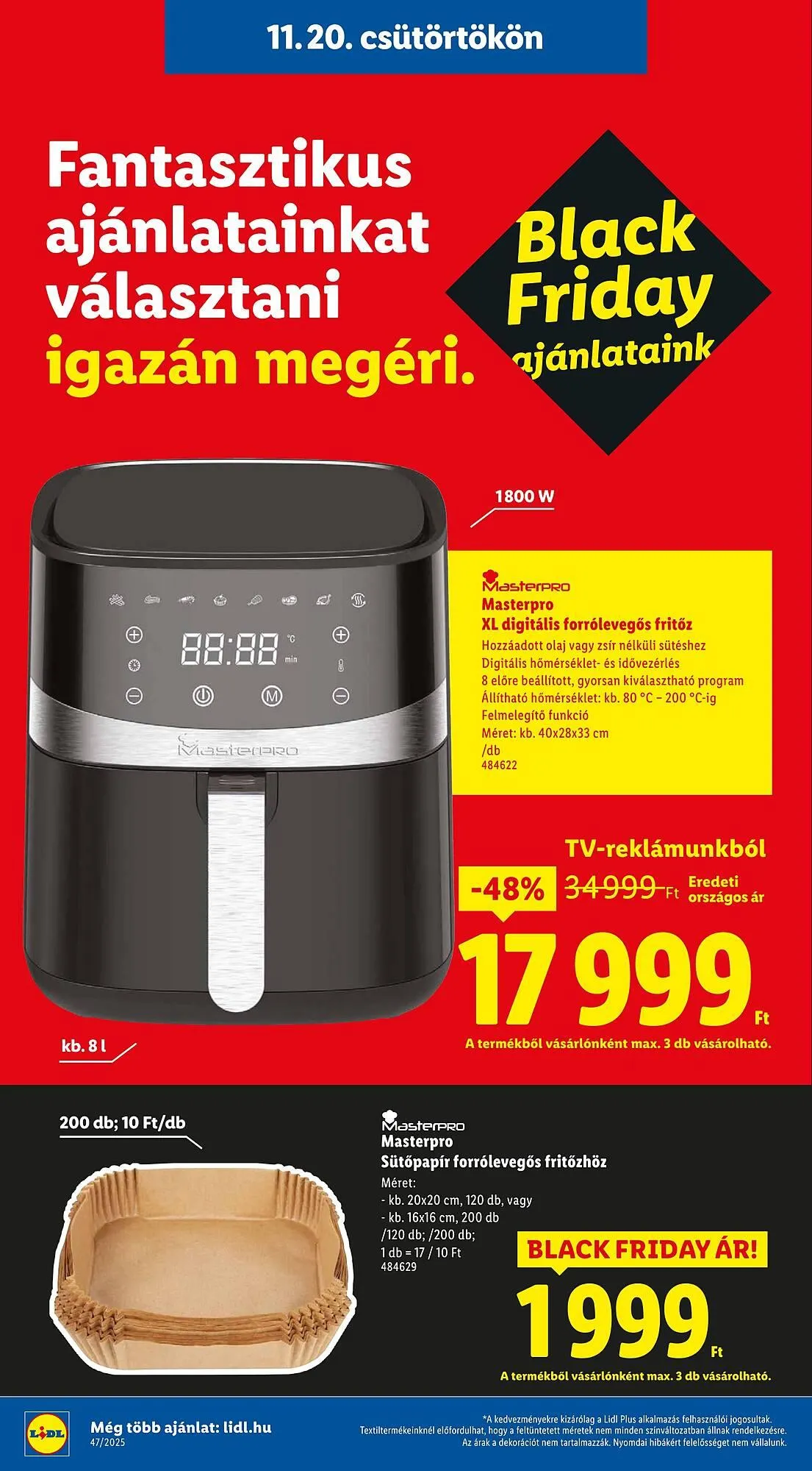 Katalógus Lidl akciós újság november 20.-tól november 26.-ig 2025. - Oldal 2