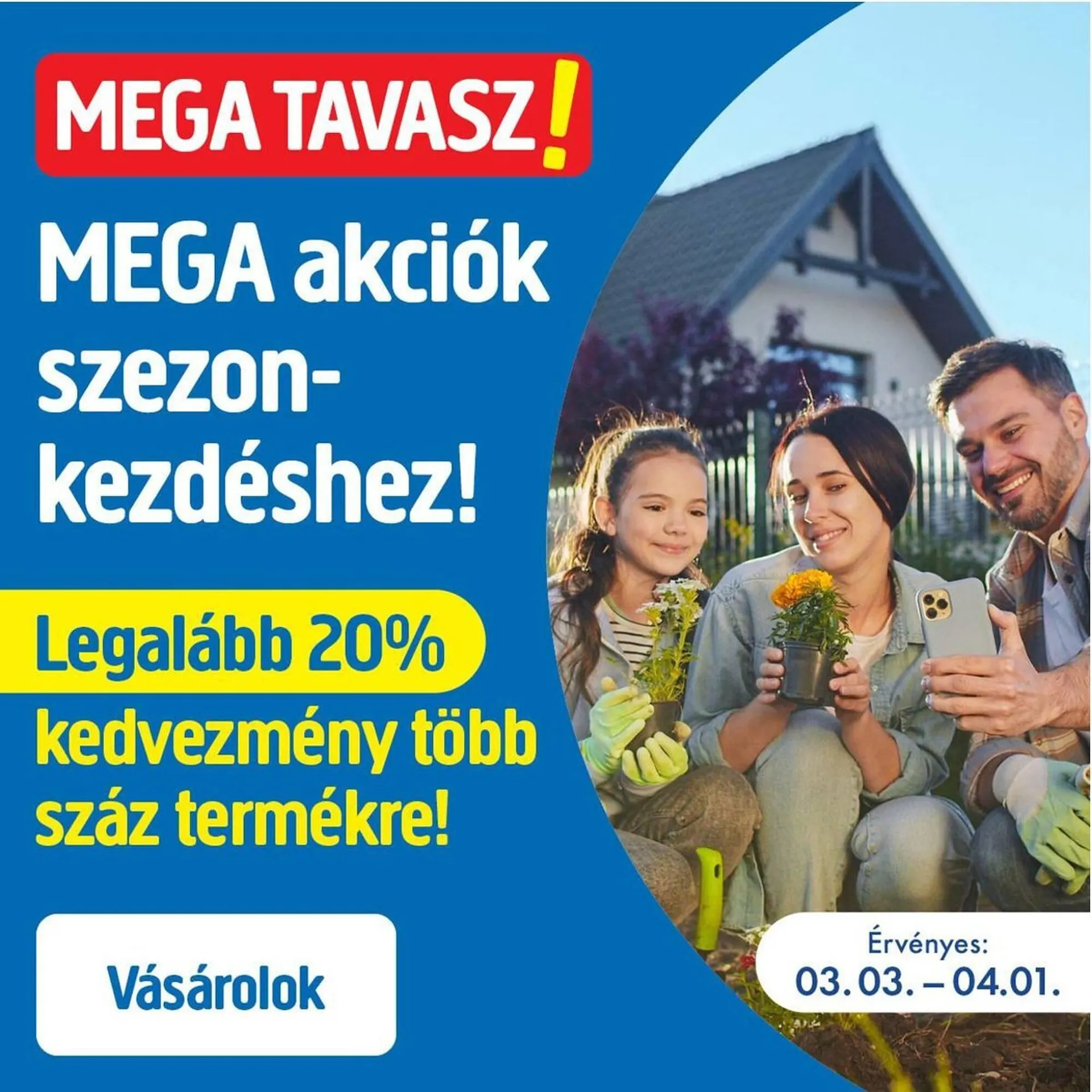 Katalógus Praktiker akciós újság március 3.-tól április 1.-ig 2025. - Oldal 1