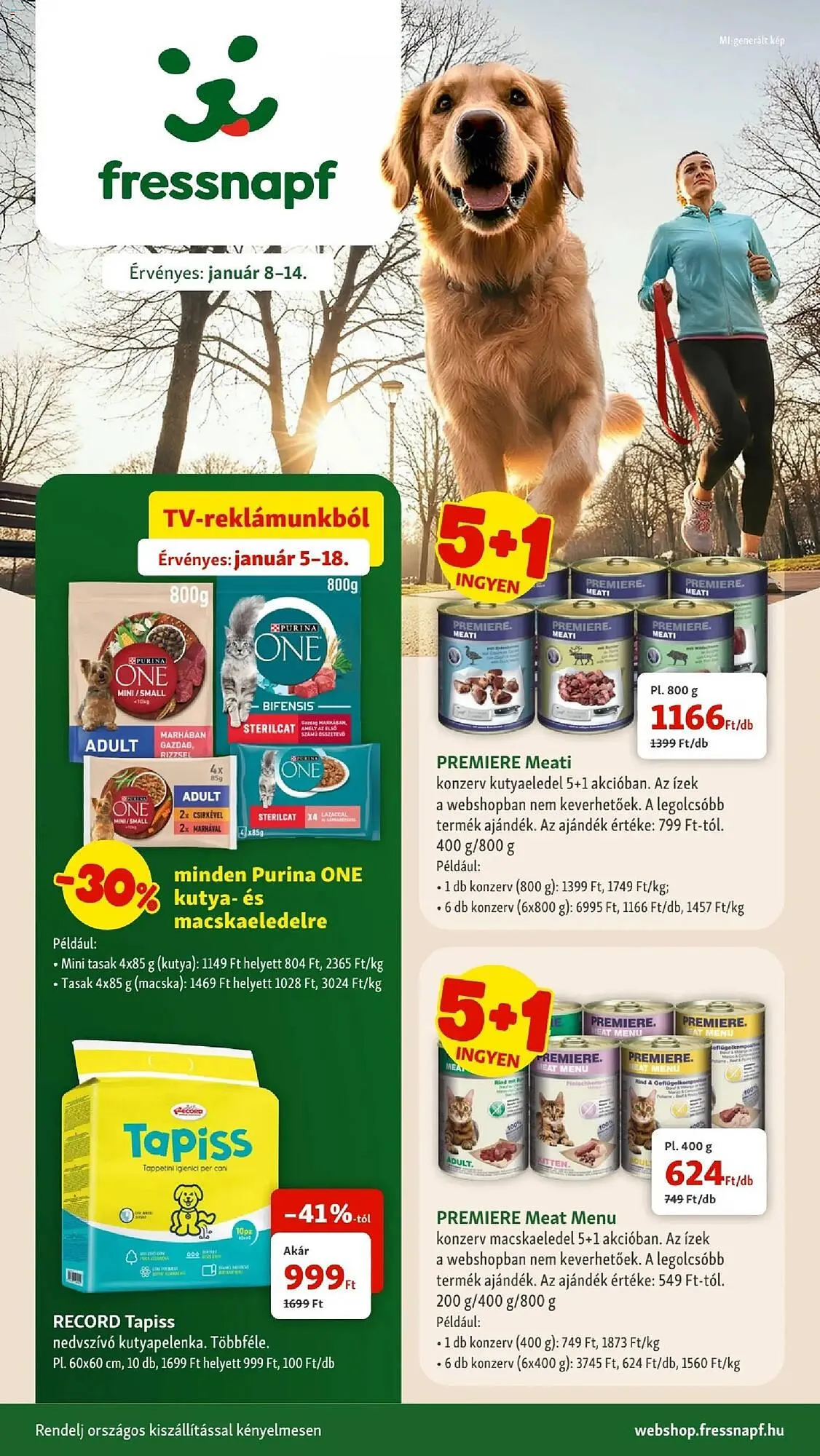 Katalógus Fressnapf akciós újság január 8.-tól január 14.-ig 2026. - Oldal 1