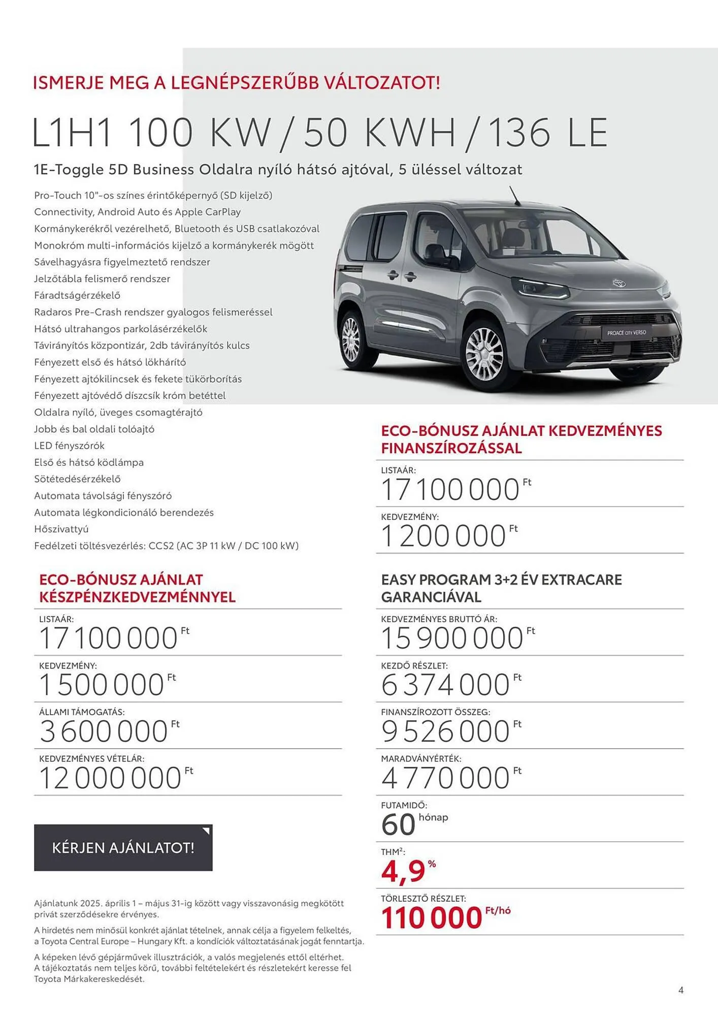 Katalógus Toyota akciós újság április 1.-tól május 31.-ig 2025. - Oldal 4