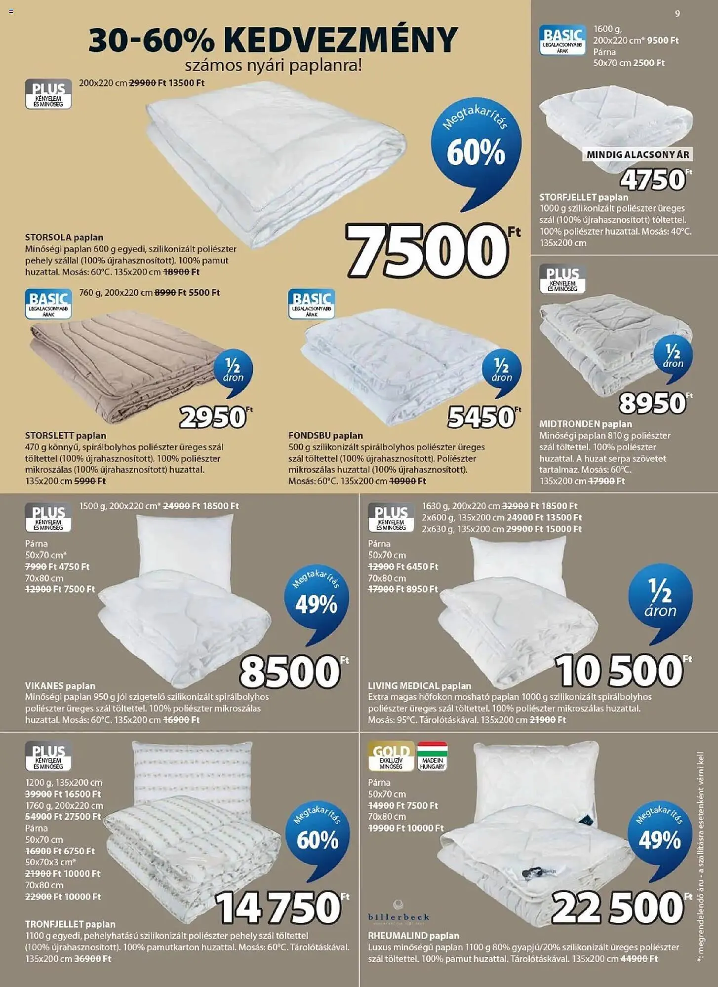 Katalógus JYSK akciós újság március 25.-tól április 7.-ig 2026. - Oldal 9