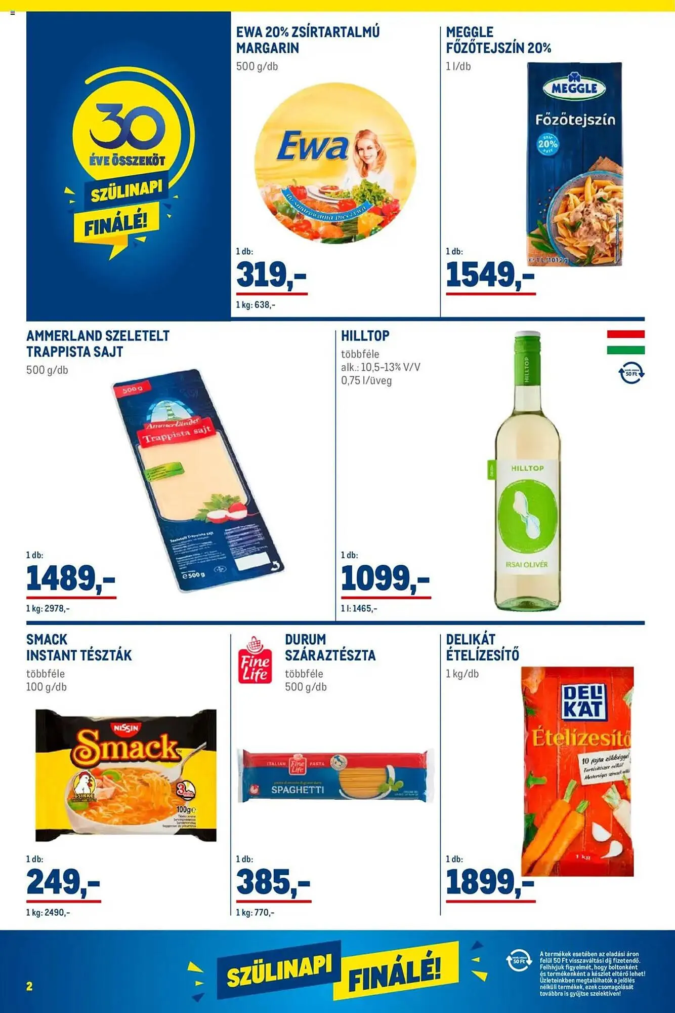 Katalógus Metro akciós újság szeptember 1.-tól szeptember 30.-ig 2025. - Oldal 2