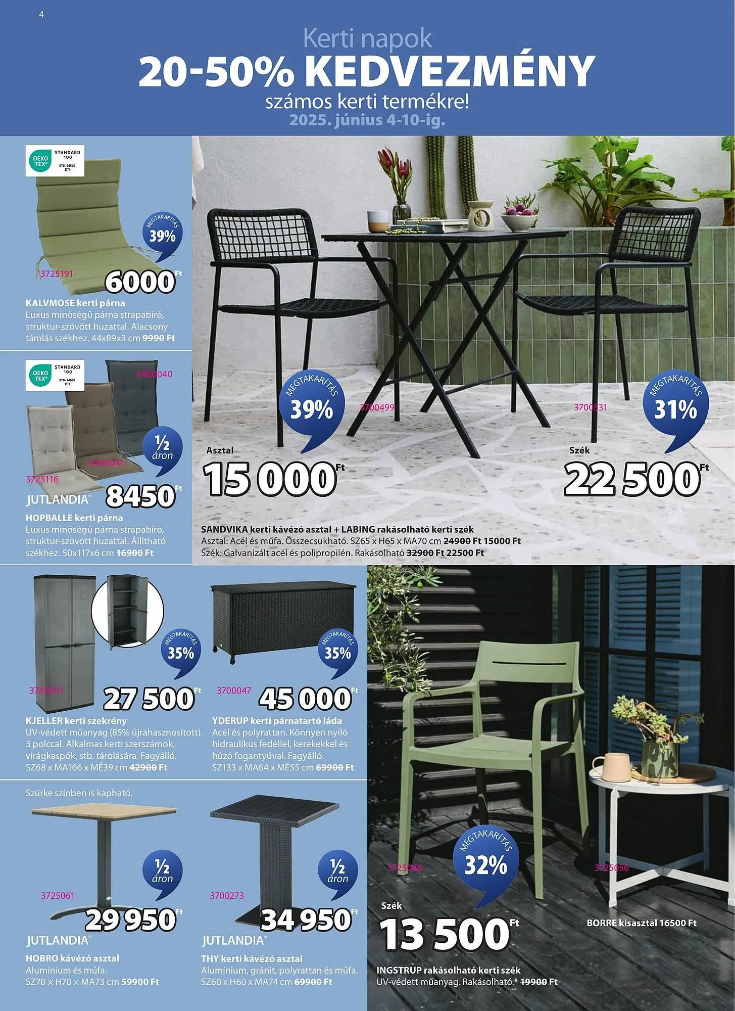 Katalógus JYSK akciós újság június 4.-tól június 22.-ig 2025. - Oldal 4