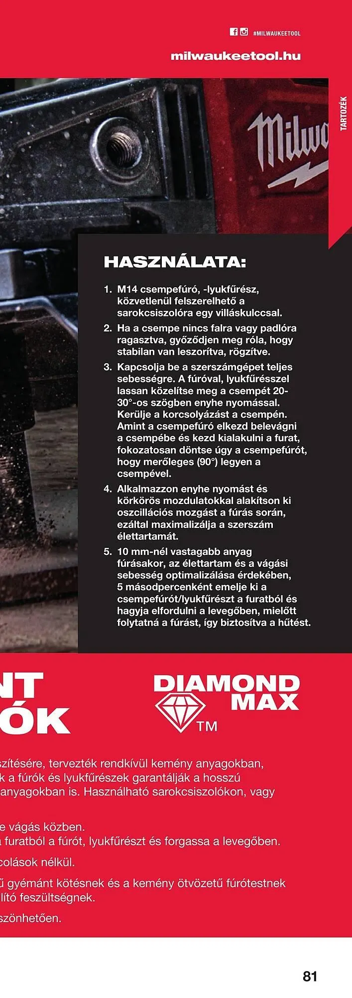 Katalógus Milwaukee akciós újság szeptember 16.-tól december 31.-ig 2025. - Oldal 161