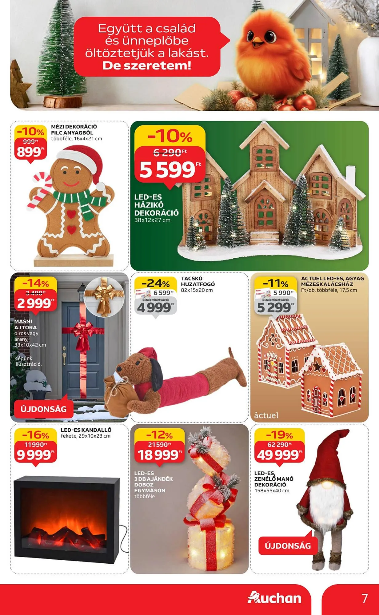 Katalógus Auchan akciós újság október 16.-tól november 26.-ig 2025. - Oldal 7