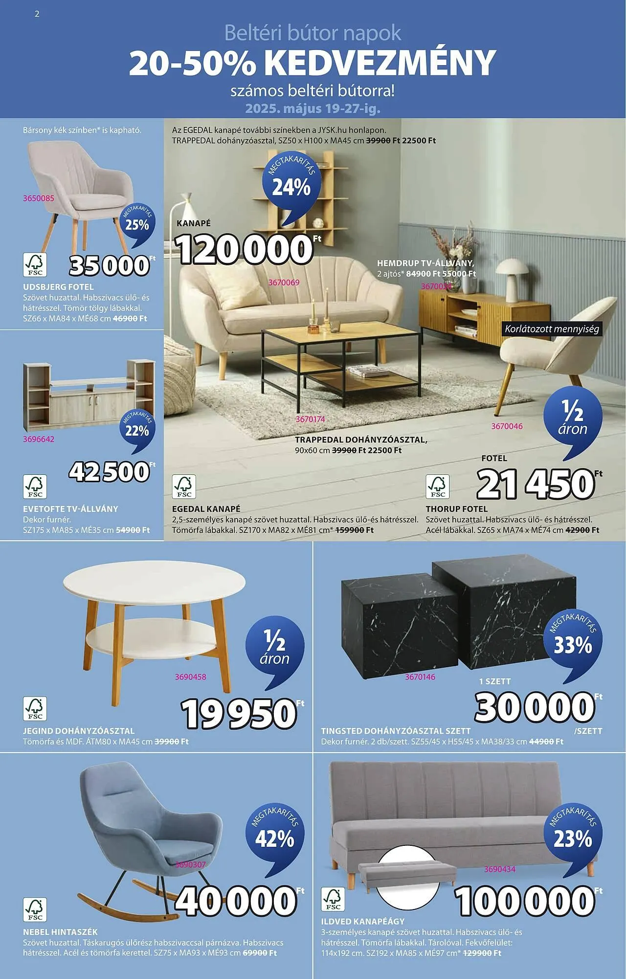Katalógus JYSK akciós újság május 19.-tól június 22.-ig 2025. - Oldal 2