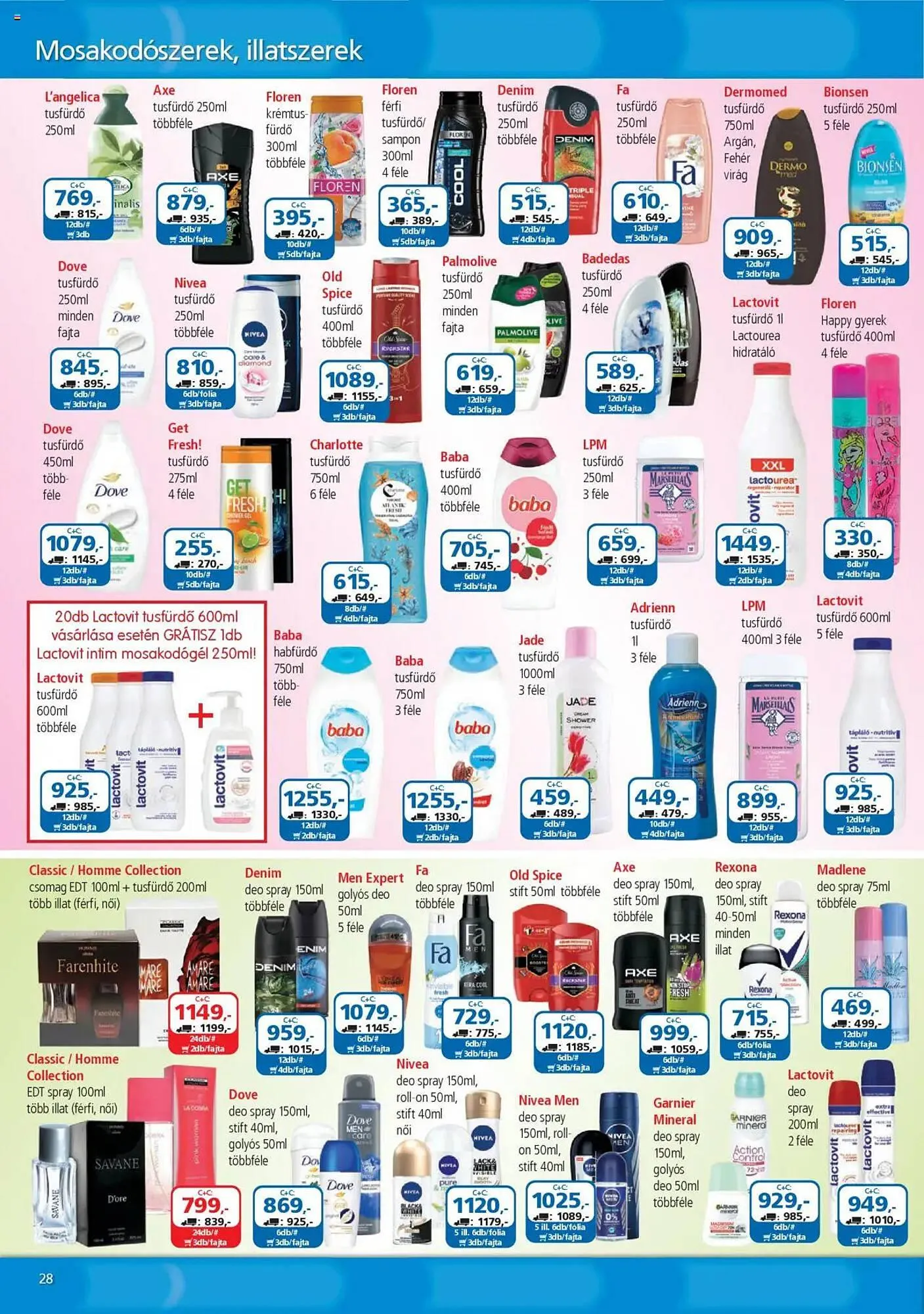 Katalógus ÁRKLUB akciós újság augusztus 1.-tól augusztus 31.-ig 2025. - Oldal 28