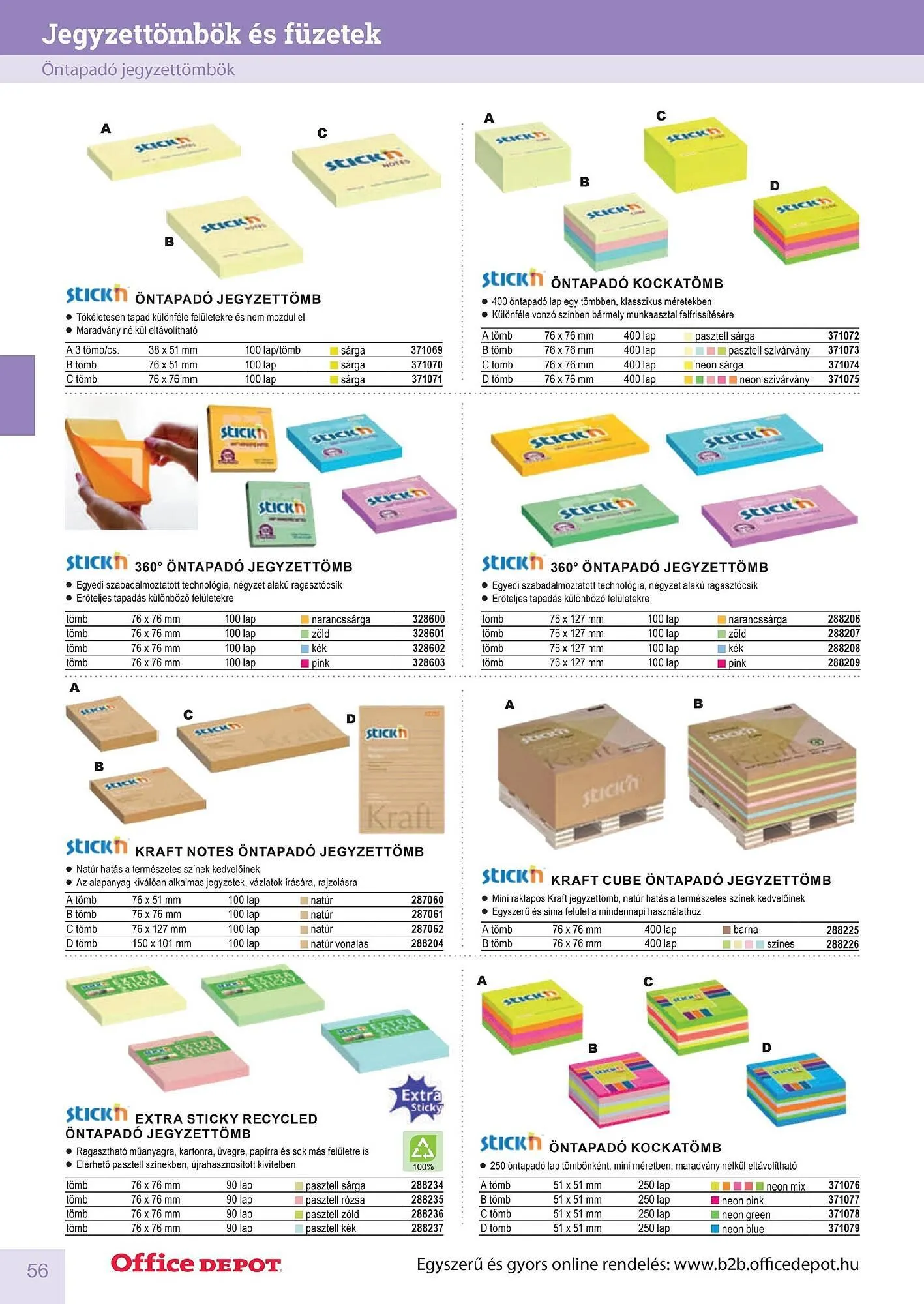 Katalógus Office Depot akciós újság május 9.-tól december 31.-ig 2026. - Oldal 56