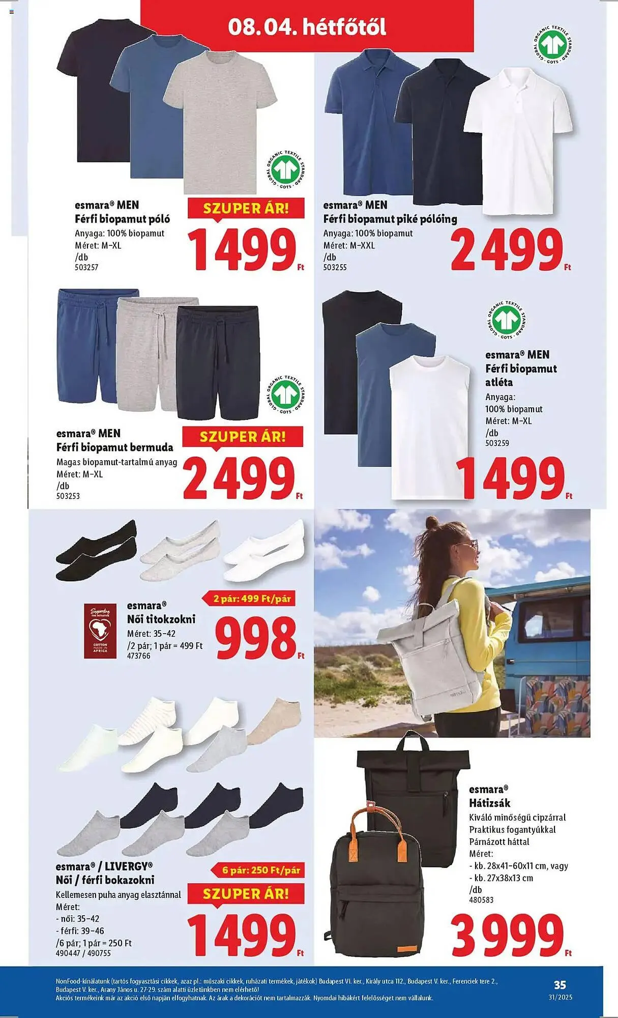 Katalógus Lidl akciós újság július 31.-tól augusztus 6.-ig 2025. - Oldal 35