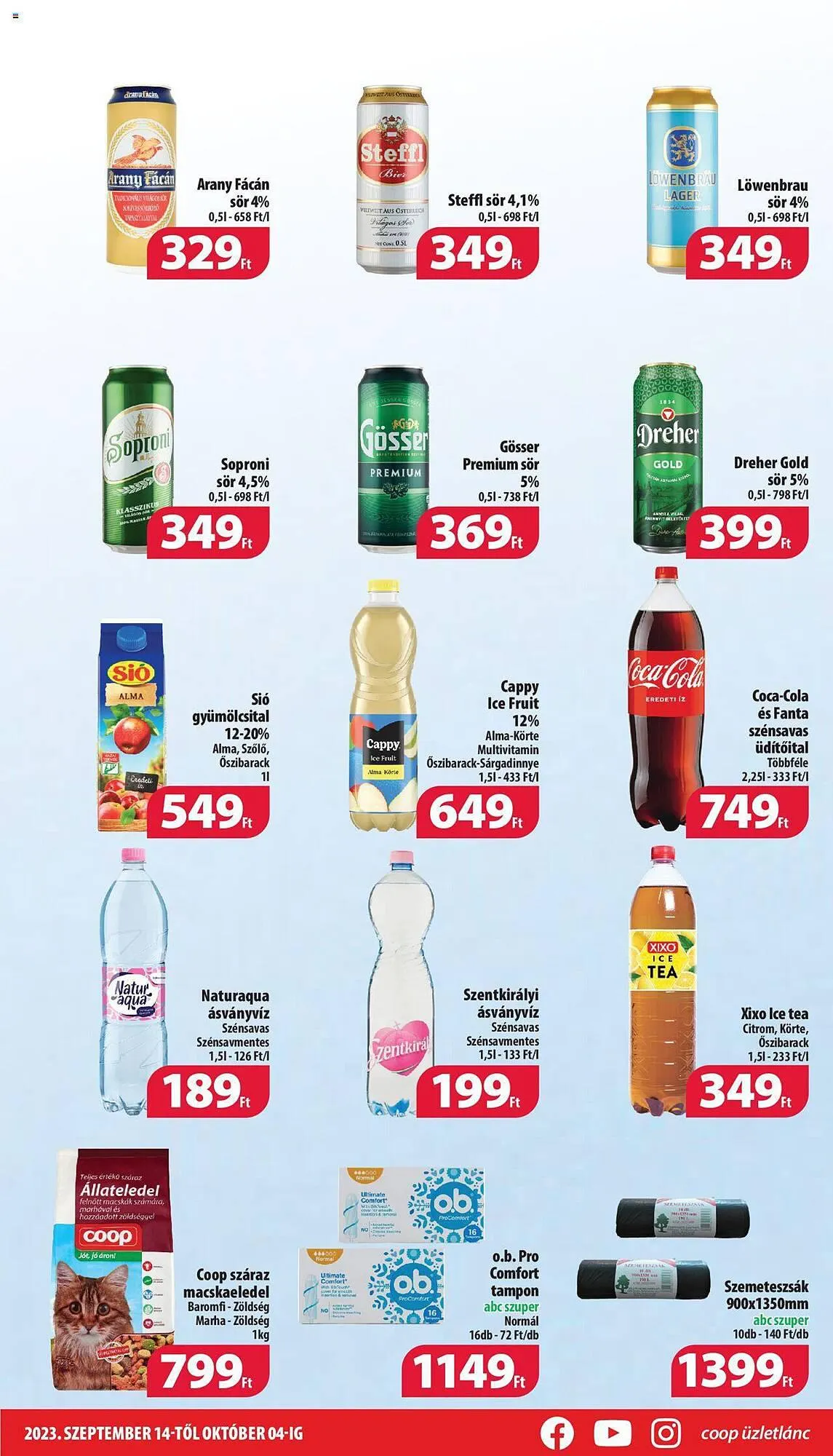 Katalógus Coop akciós újság szeptember 14.-tól október 4.-ig 2023. - Oldal 3