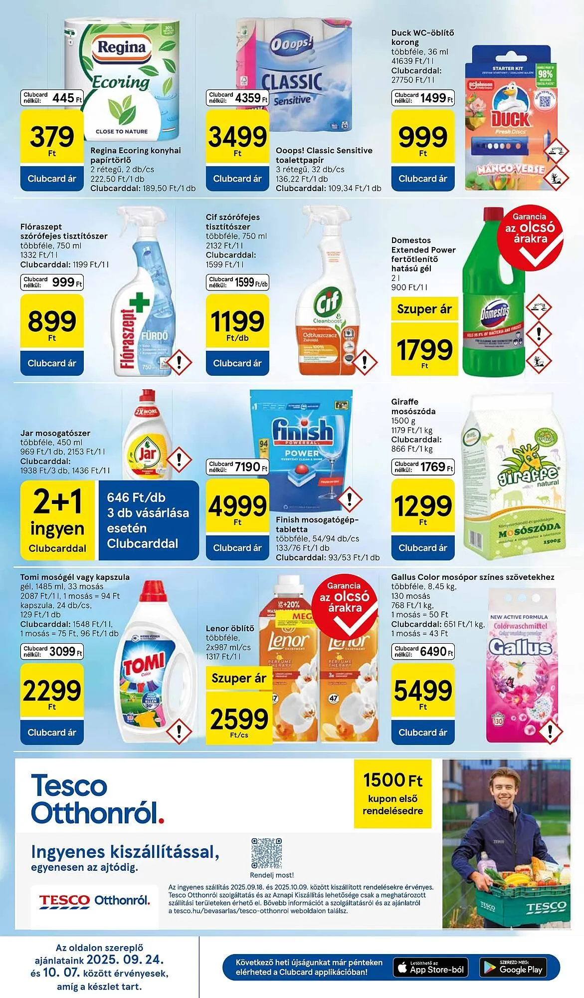 Katalógus Tesco akciós újság október 2.-tól október 8.-ig 2025. - Oldal 8