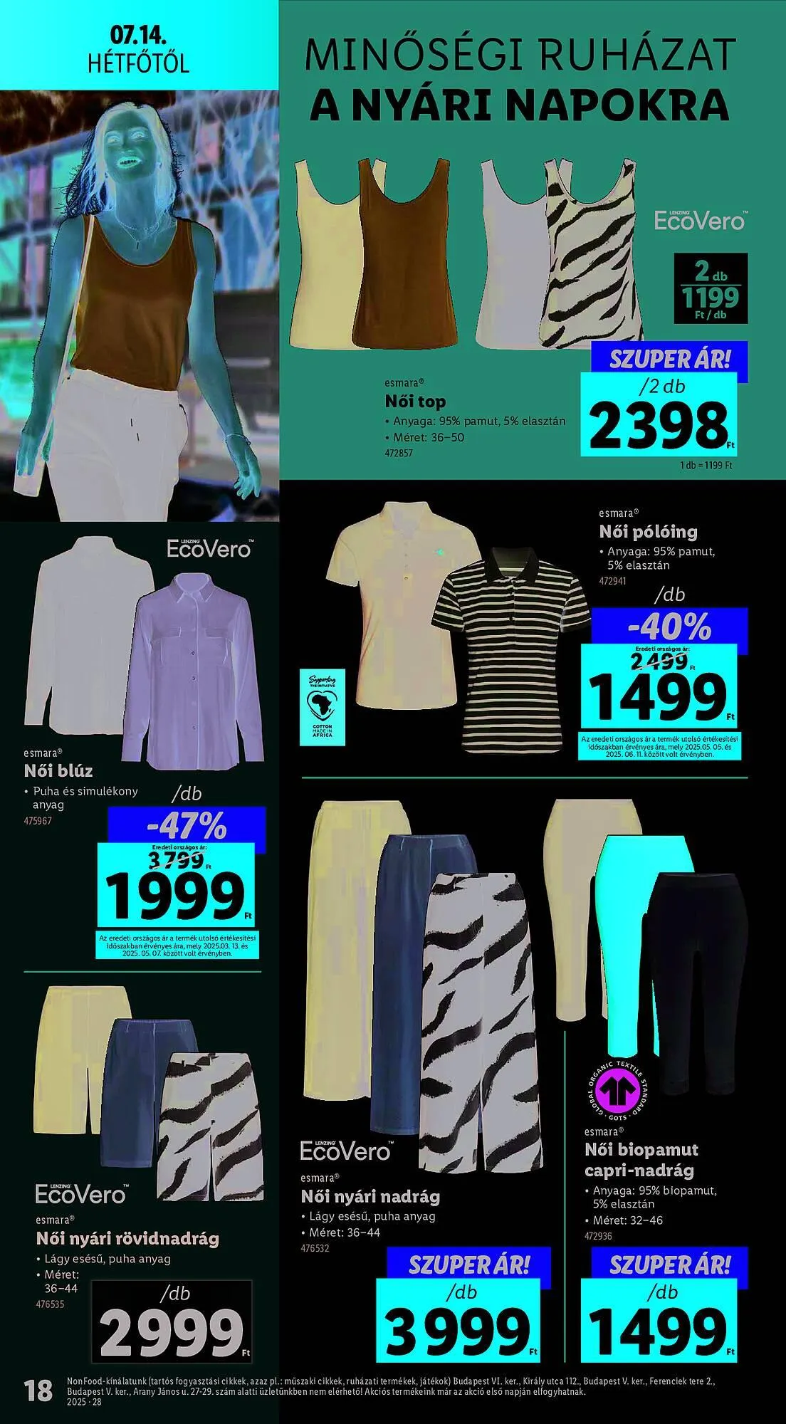 Katalógus Lidl akciós újság július 10.-tól július 16.-ig 2025. - Oldal 18