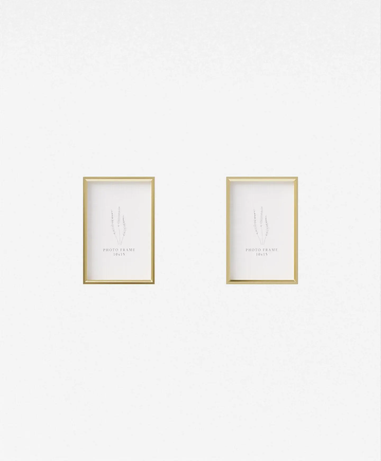 2 darabos arany képkeret szett