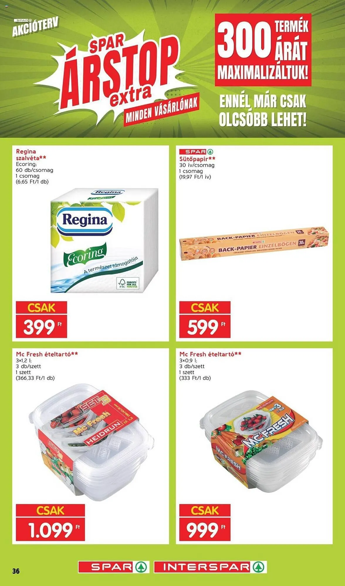 Katalógus Spar akciós újság június 1.-tól július 31.-ig 2023. - Oldal 36