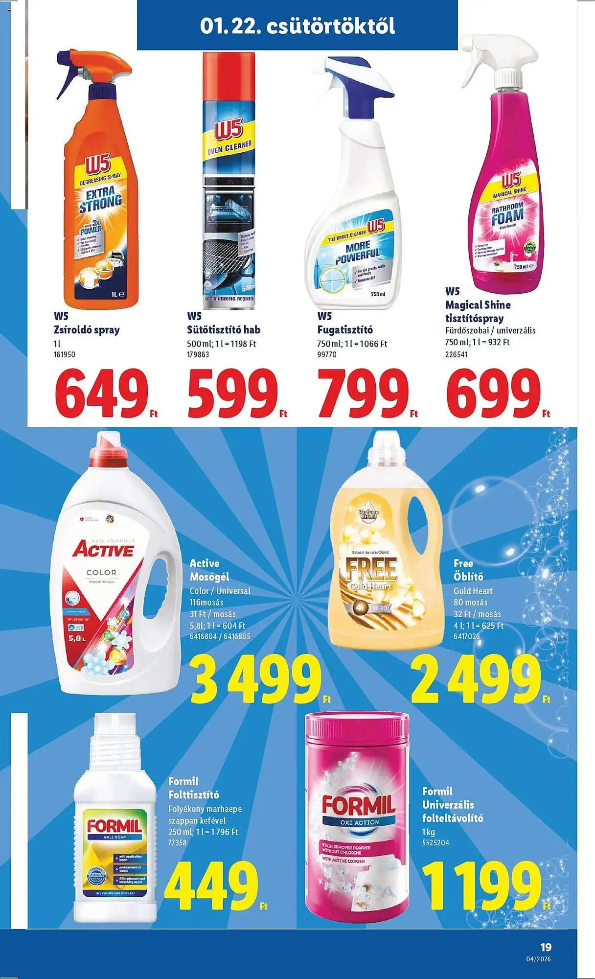 Katalógus Lidl akciós újság január 22.-tól január 28.-ig 2026. - Oldal 19