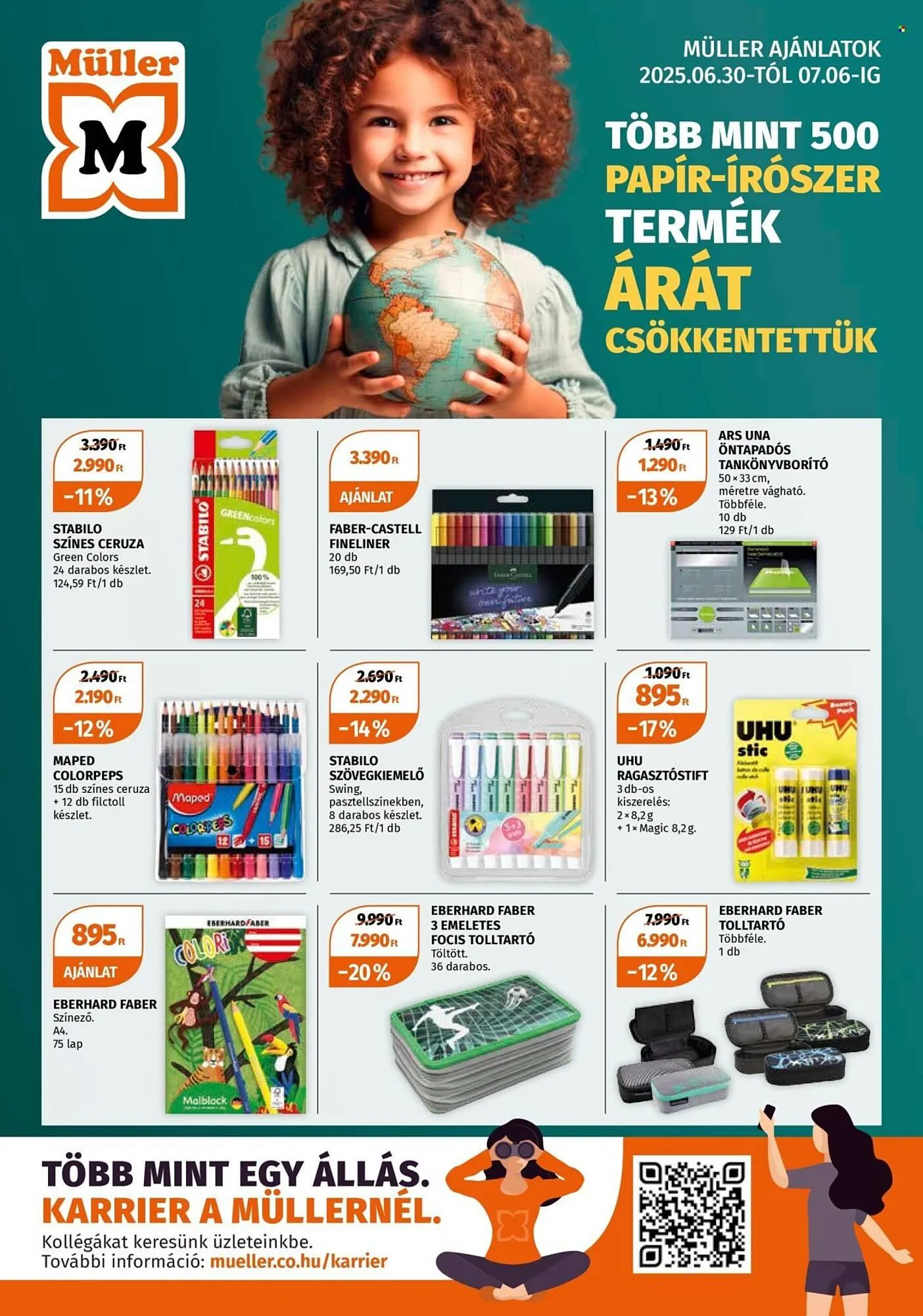 Müller akciós újság - 1