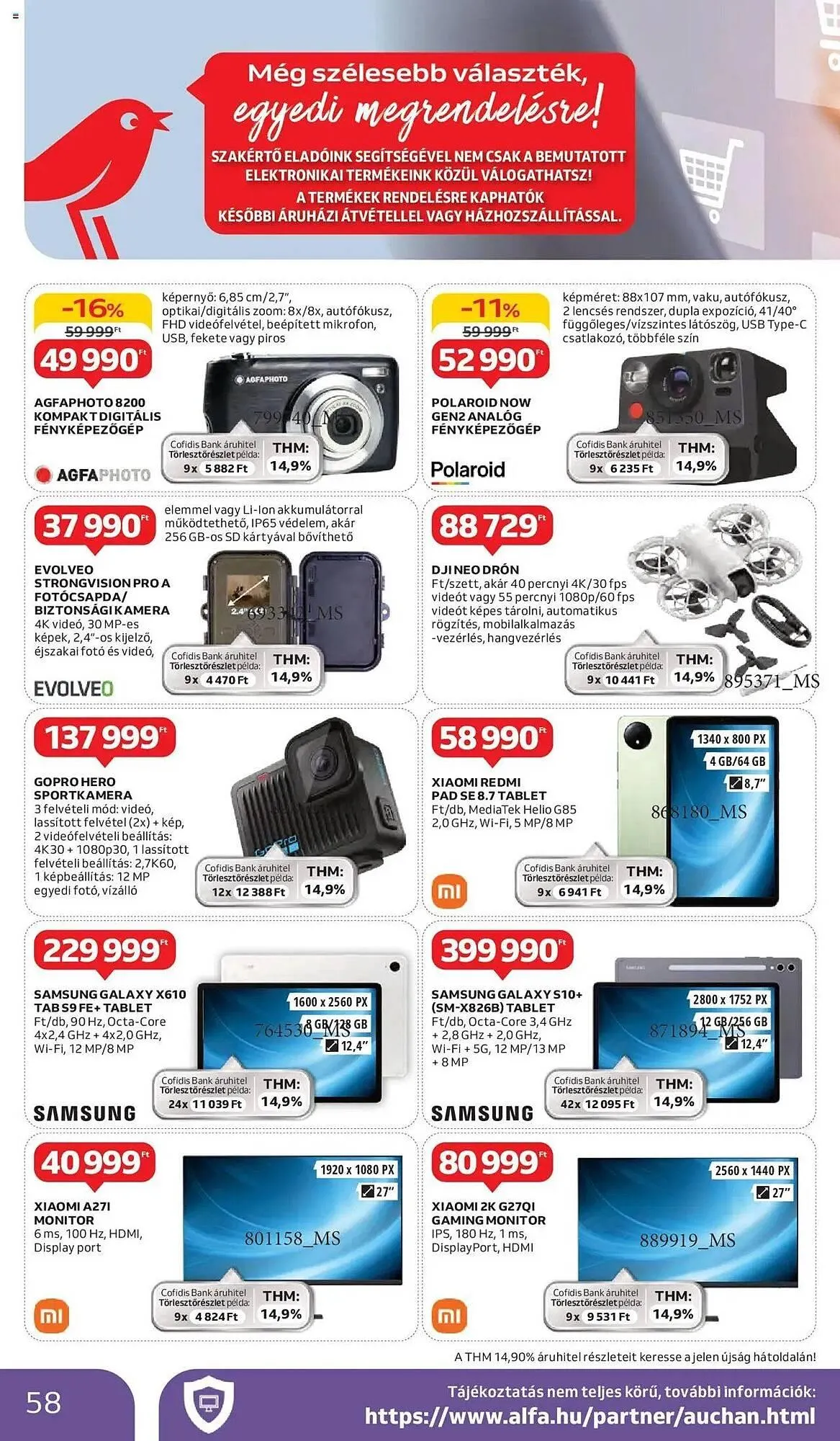 Katalógus Auchan akciós újság április 10.-tól április 16.-ig 2025. - Oldal 58