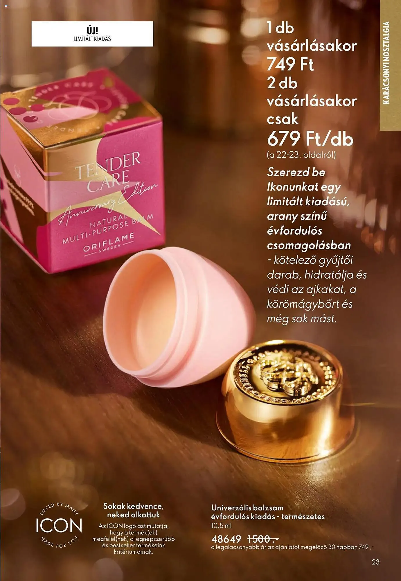 Katalógus Oriflame katalógus november 12.-tól december 2.-ig 2025. - Oldal 23