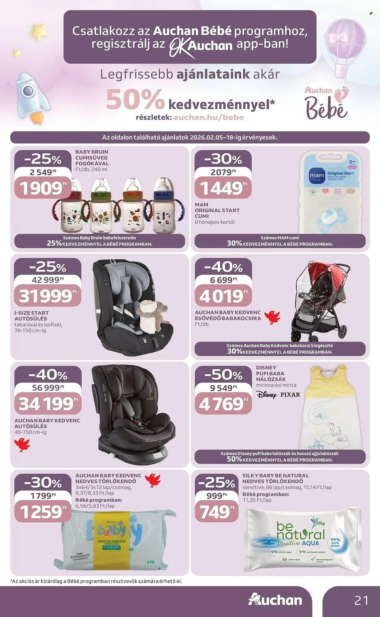 Katalógus Auchan akciós újság február 5.-tól február 11.-ig 2026. - Oldal 21