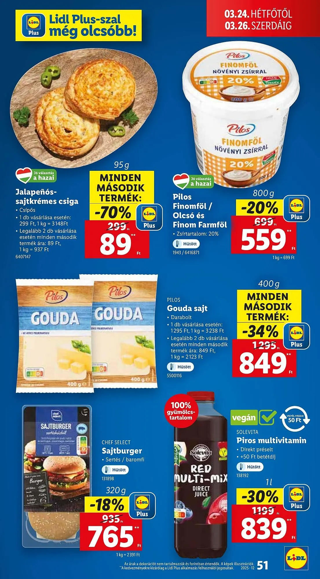 Katalógus Lidl akciós újság március 20.-tól március 26.-ig 2025. - Oldal 51