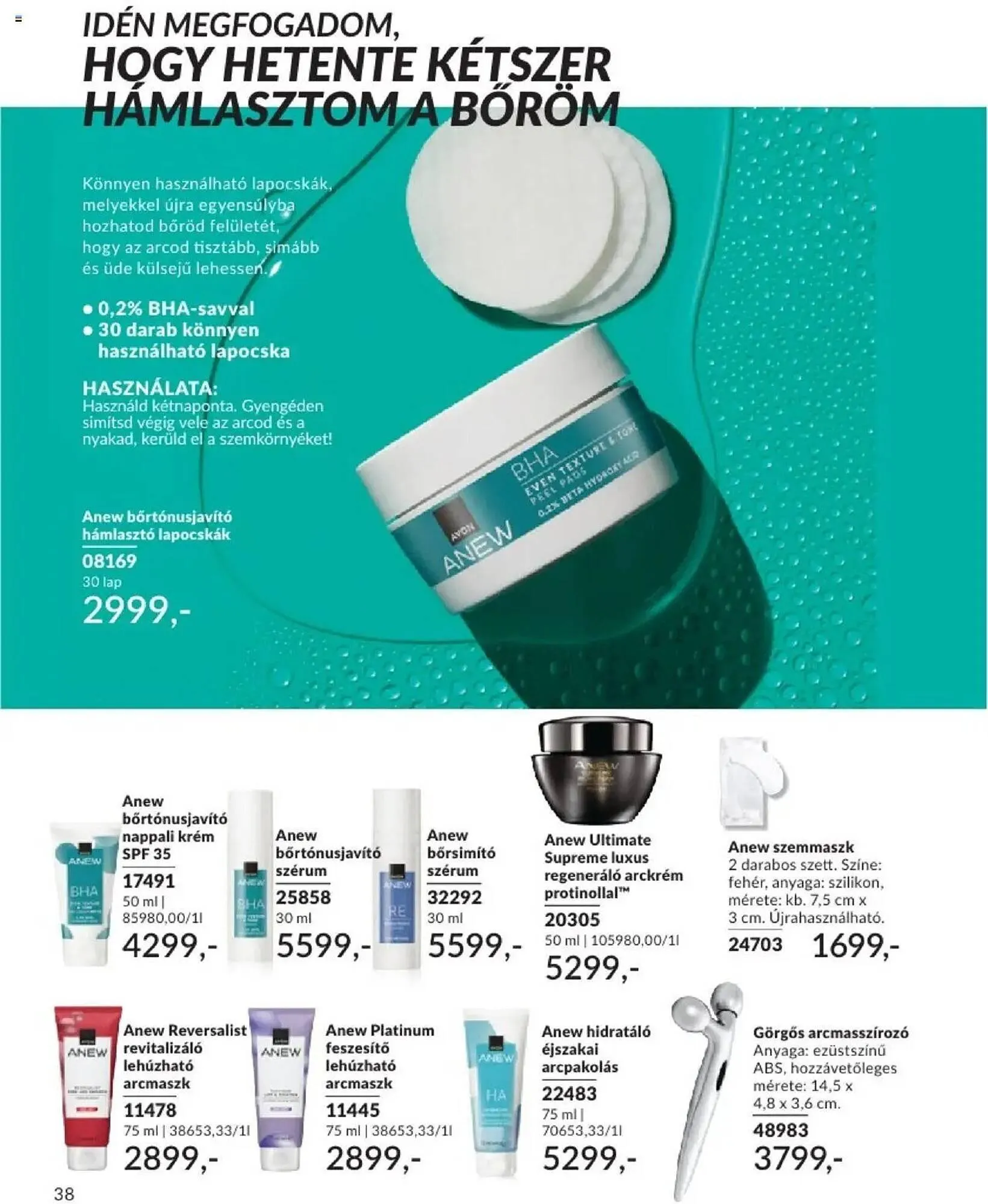 Katalógus AVON akciós újság január 1.-tól január 31.-ig 2025. - Oldal 38
